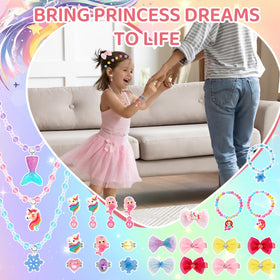 HEYDUOTON hair accessories including clips and bows for playful styling.