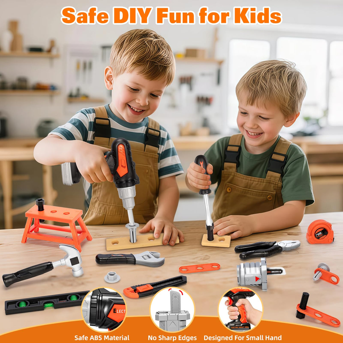Heygelo measuring tape helps kids plan and measure during play