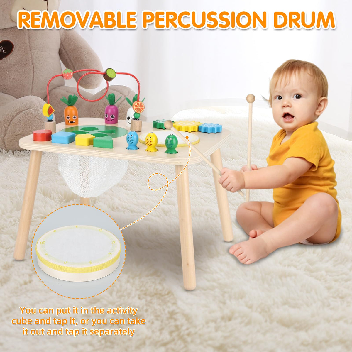 HEYLANDU activity table shape matching: early logic skills through sorting play.