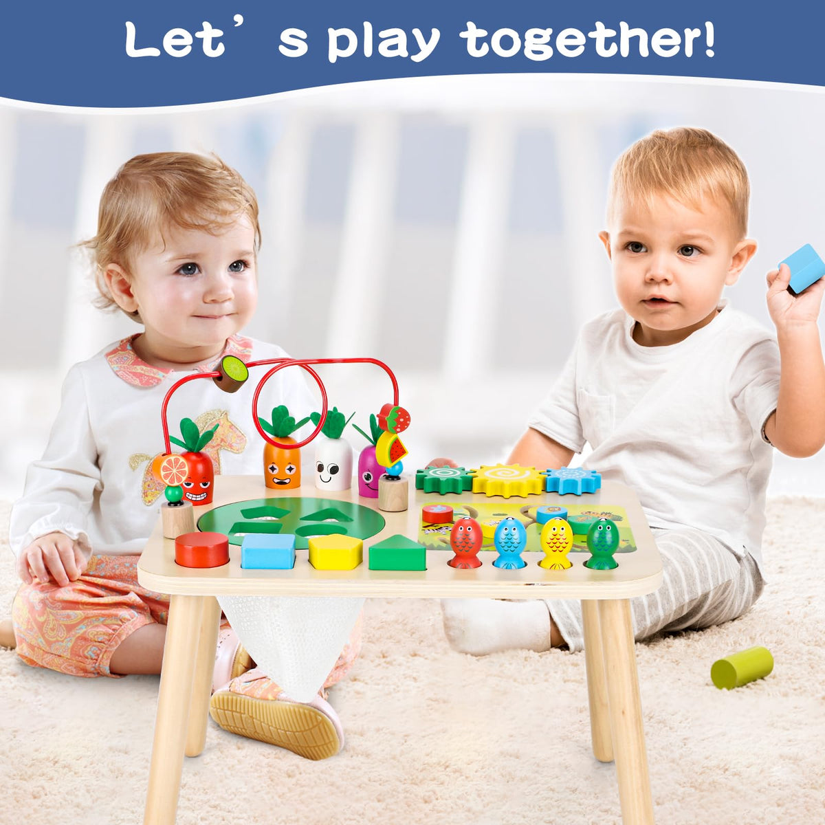 HEYLANDU table design enables quick assembly and easy storage.
