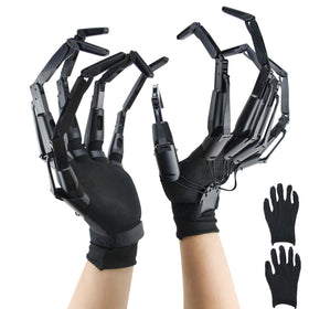 Heyseri articulated fingers with glove set for realistic Halloween cosplay and stage effects.