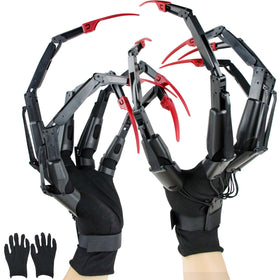 Heyseri Halloween articulated fingers with nails for realistic cosplay and party use.