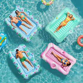 HeySplash float is versatile for pool, lake, and backyard use