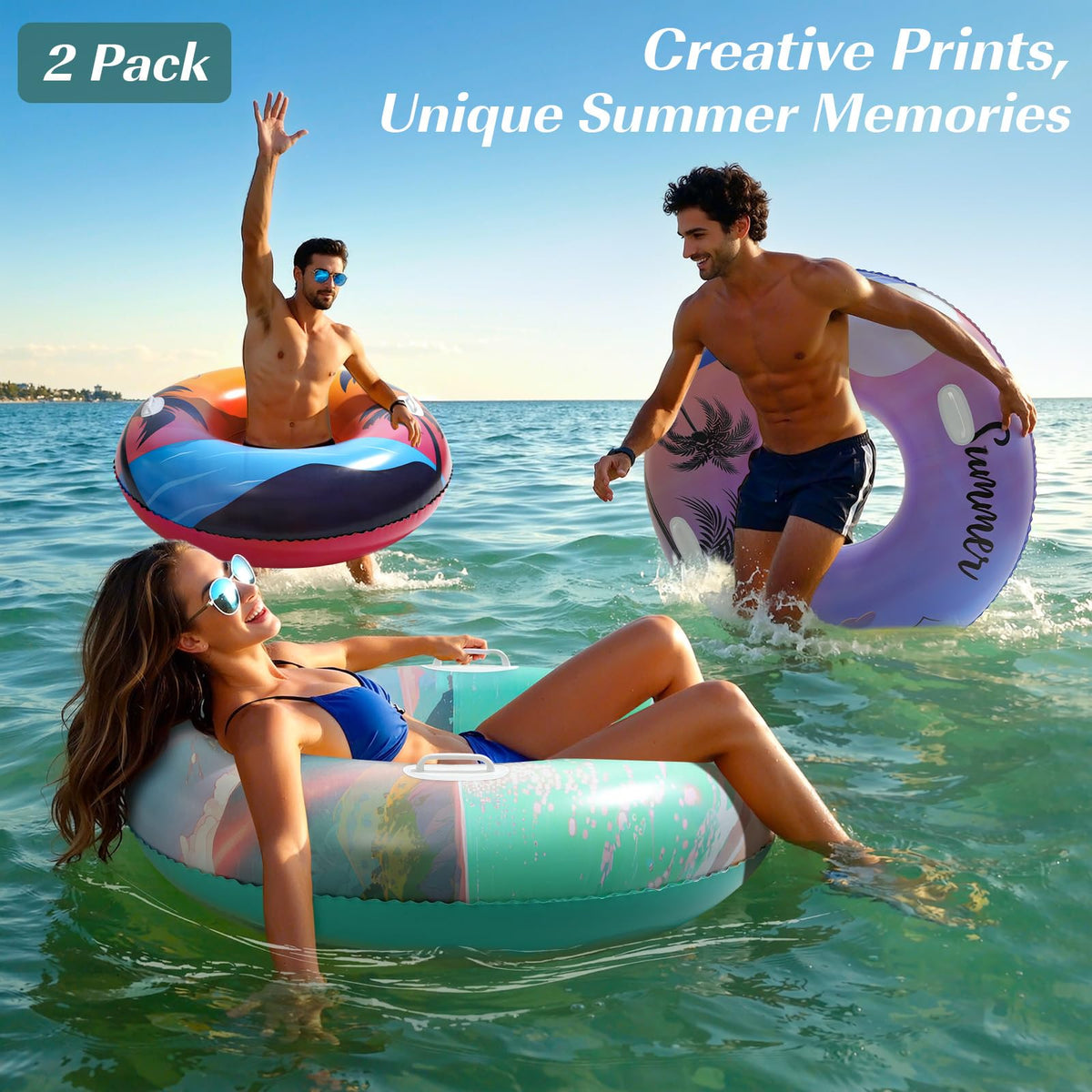 HeySplash romantic jungle pattern with bright colors stands out