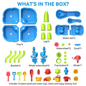 HeySplash sensory table with animal molds inspires imaginative sculpture and fine motor skills