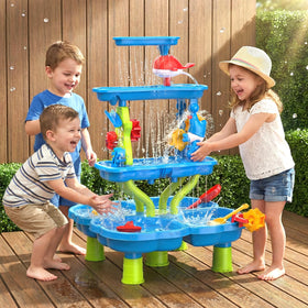 HeySplash water table suitable for outdoor and indoor use in yards and patios