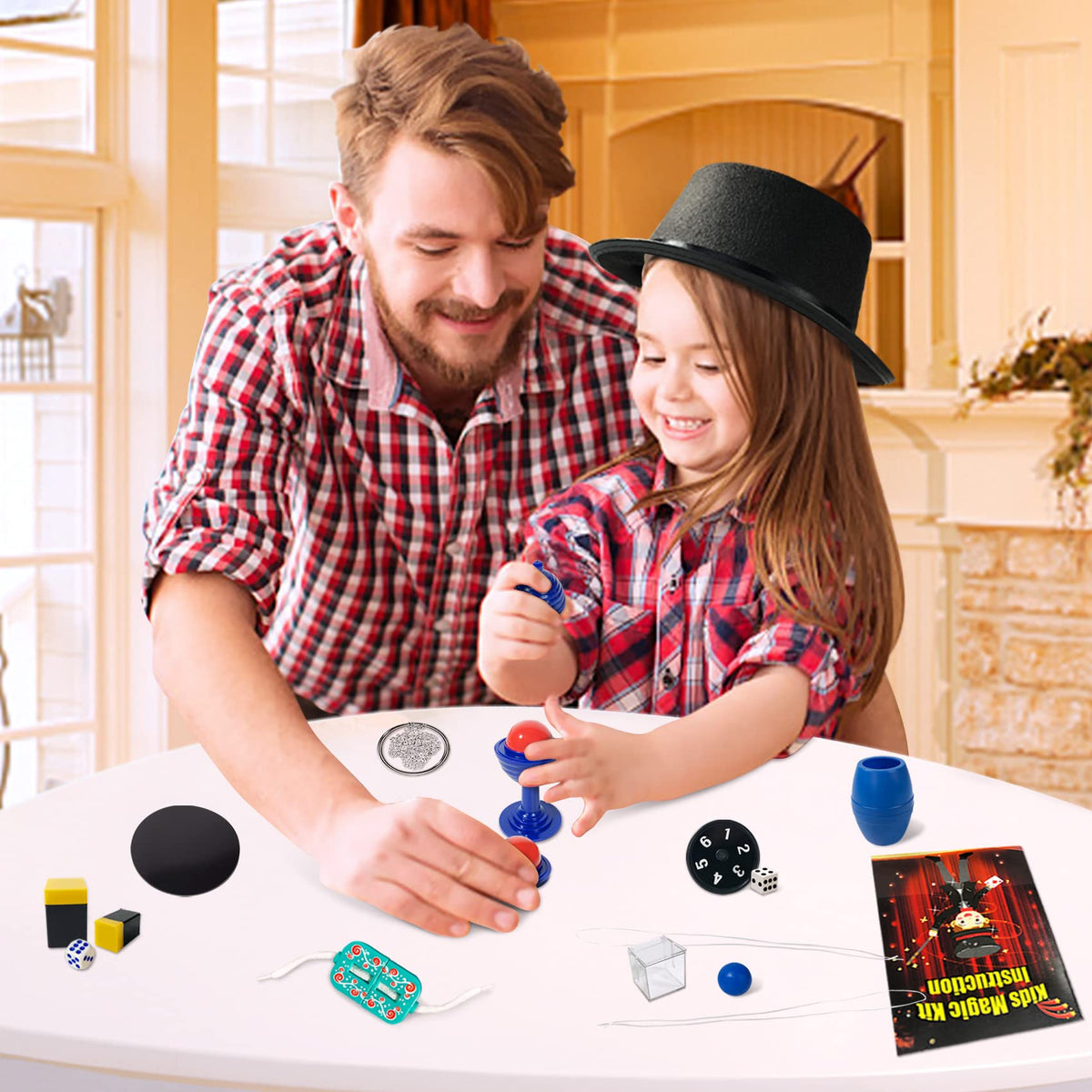 Heyzeibo Magic Dress-Up Playset for imaginative pretend play and storytelling.