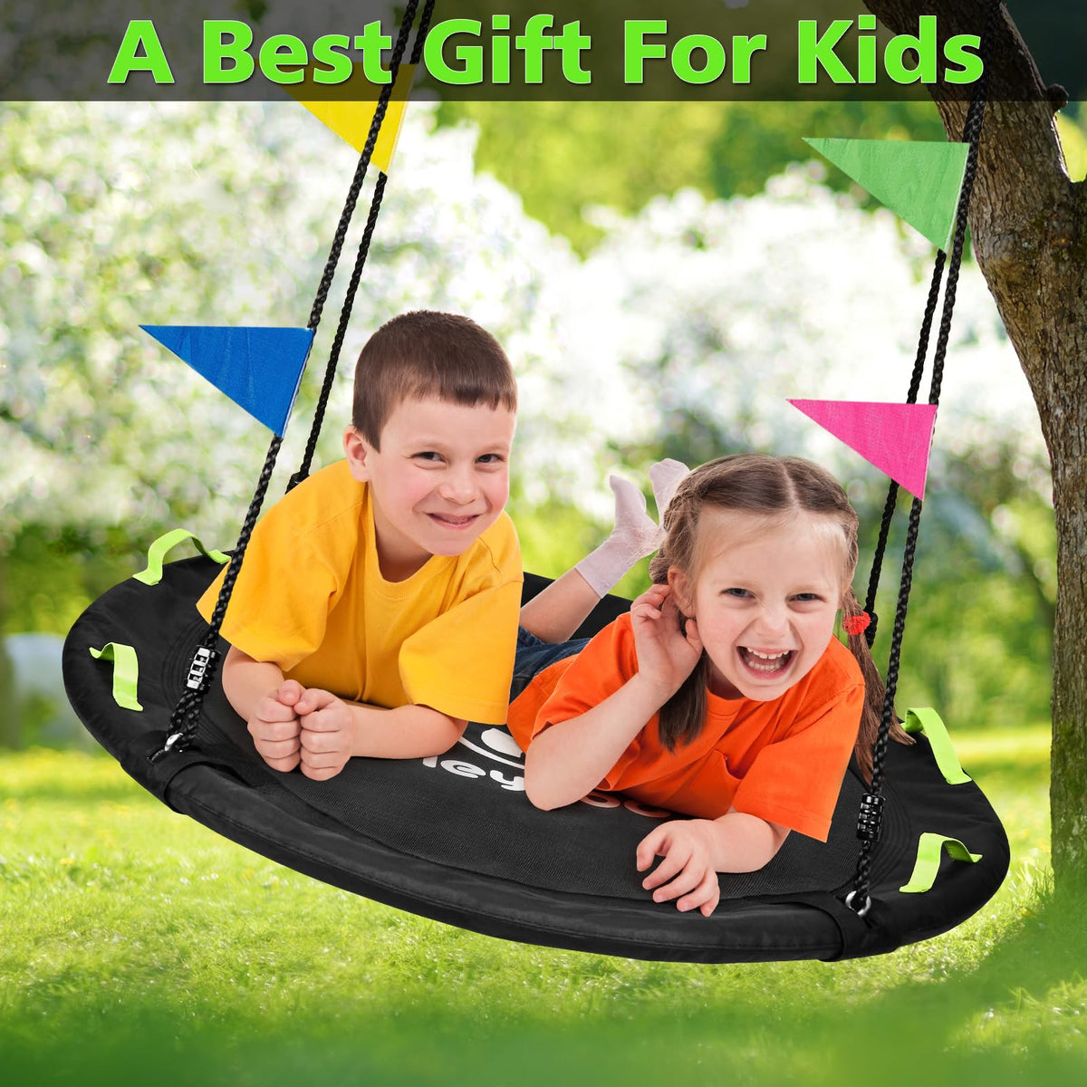 HeyZoo Tree Swing assembly instructions simplify setup in minutes.