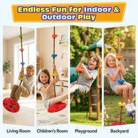 HeyZoo Tree Swing carabiner included for quick, secure attachment