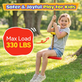 HeyZoo Tree Swing climbing rope supports safe climbing and active play