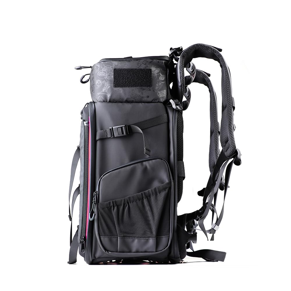 HGLRC FPV Drone Backpack adjustable straps improve on-the-move comfort