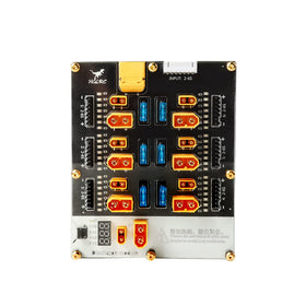HGLRC Thor thermal fuses between pins prevent overheating during charging.