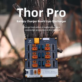 HGLRC Thor 6-Port XT60 XT30 ports enabling simultaneous charging setups.