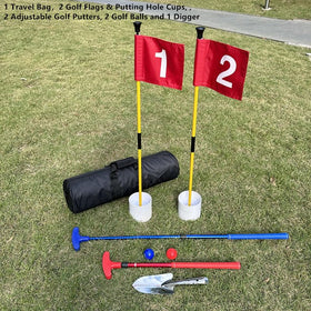 HH-GOLF travel bag makes transport and storage effortless for trips.