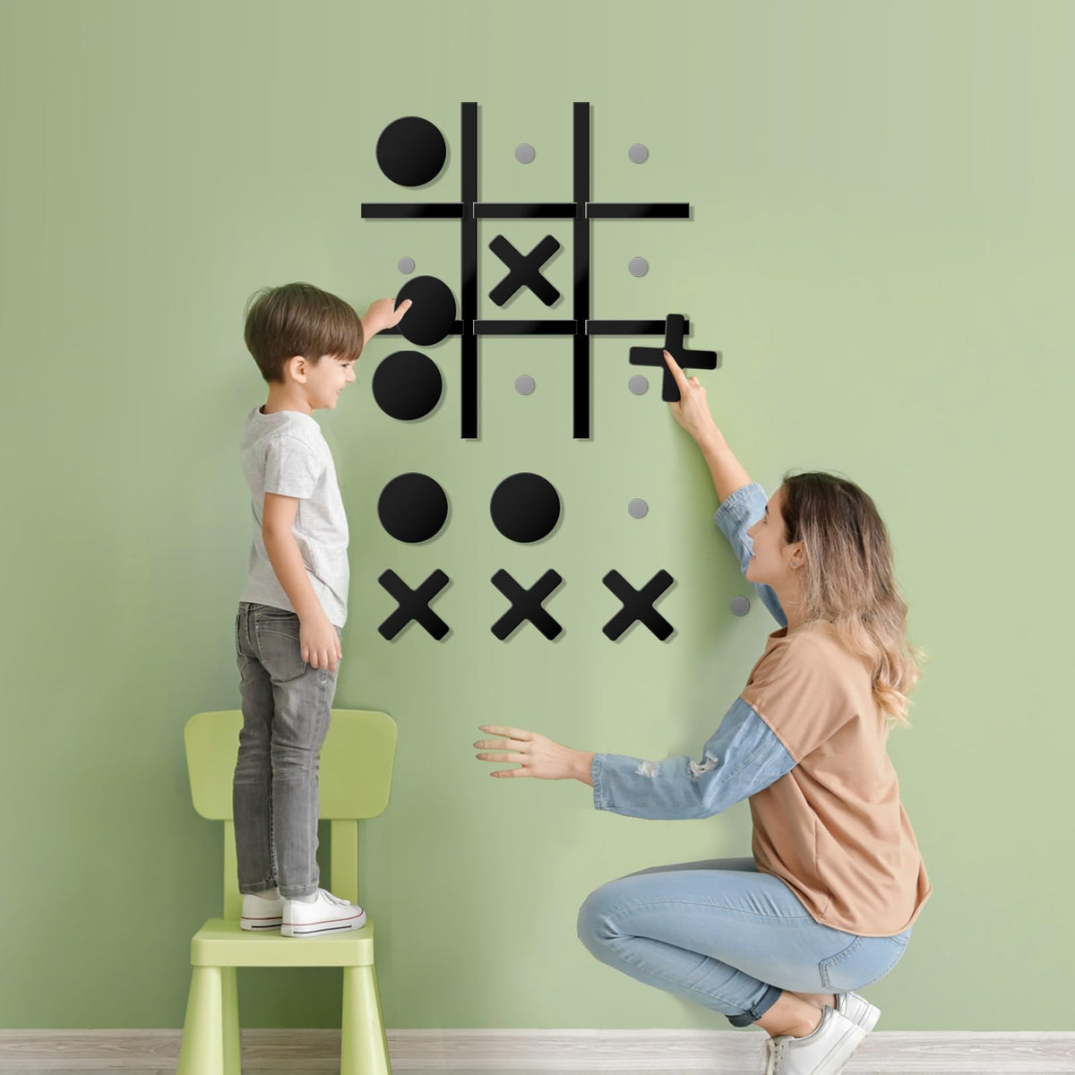 Interactive wall art by HHH HIKECUCAN blends decor with playful engagement.