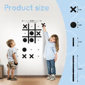 Magnetic tic tac toe pieces from HHH HIKECUCAN for quick setup and neat play.