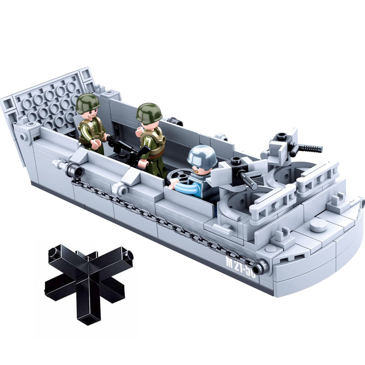 Hhohio World War II landing craft for realistic display and learning.
