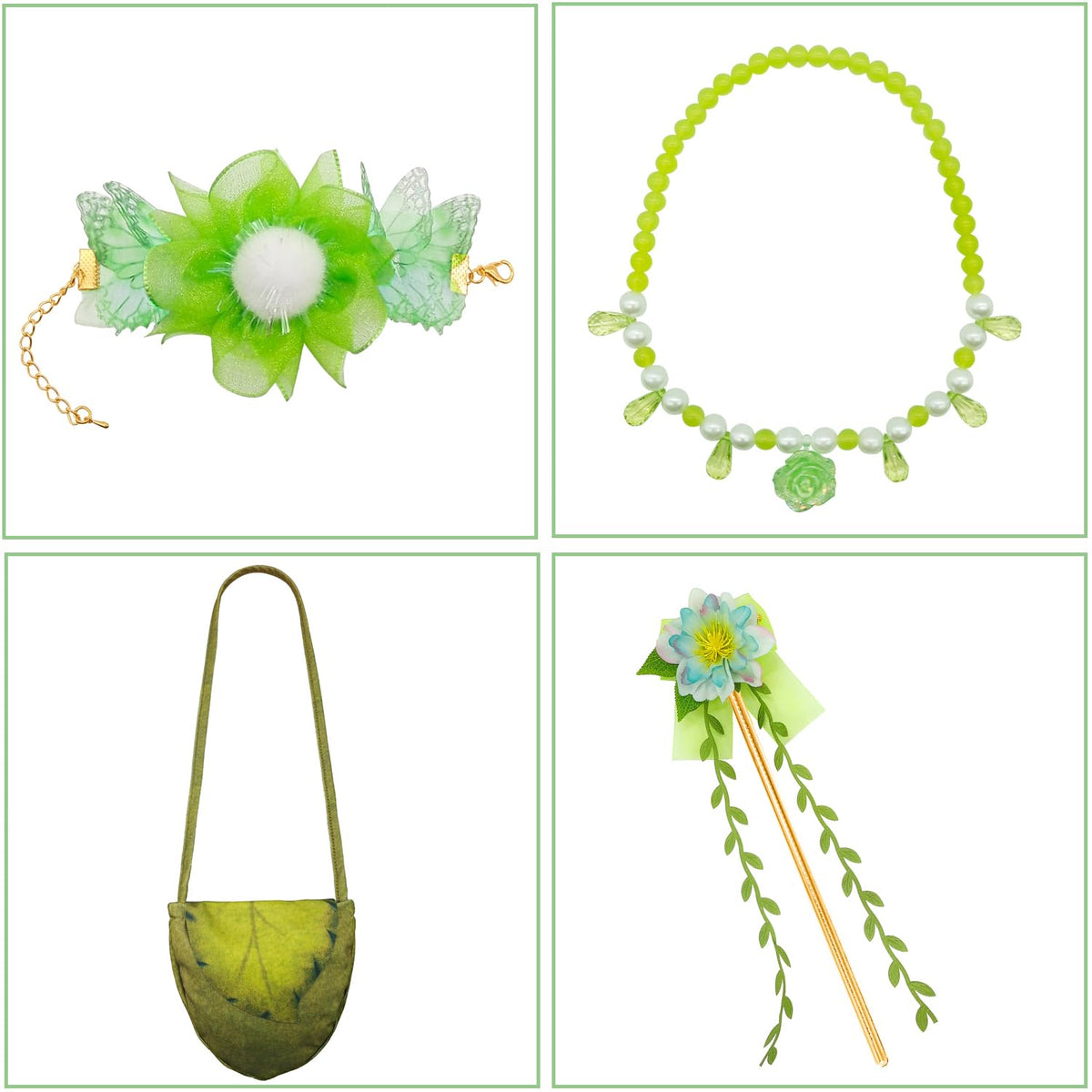HHYTOKKI complete fairy costume for kids' dress-up