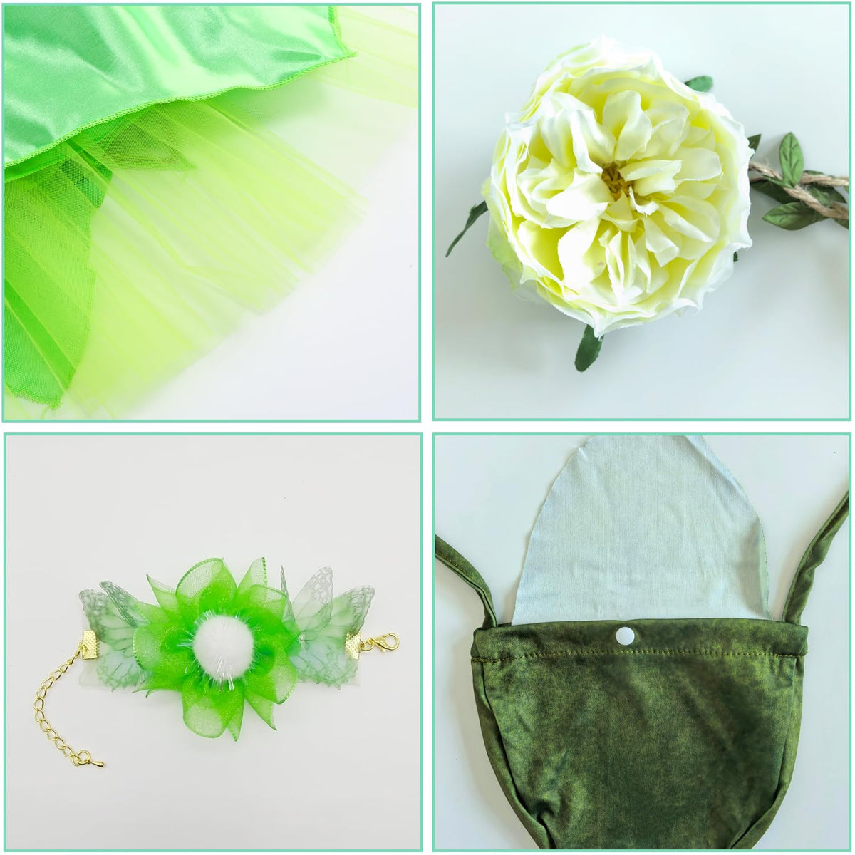 HHYTOKKI leaf-inspired shoulder bag for tiny treasures