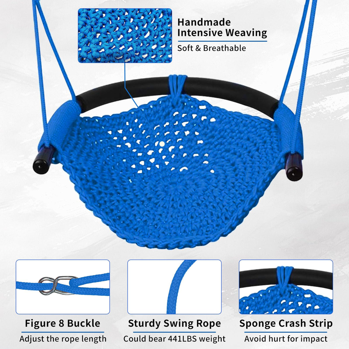 Hi-Na Kids Swing 2-way adjustable height in growing play spaces