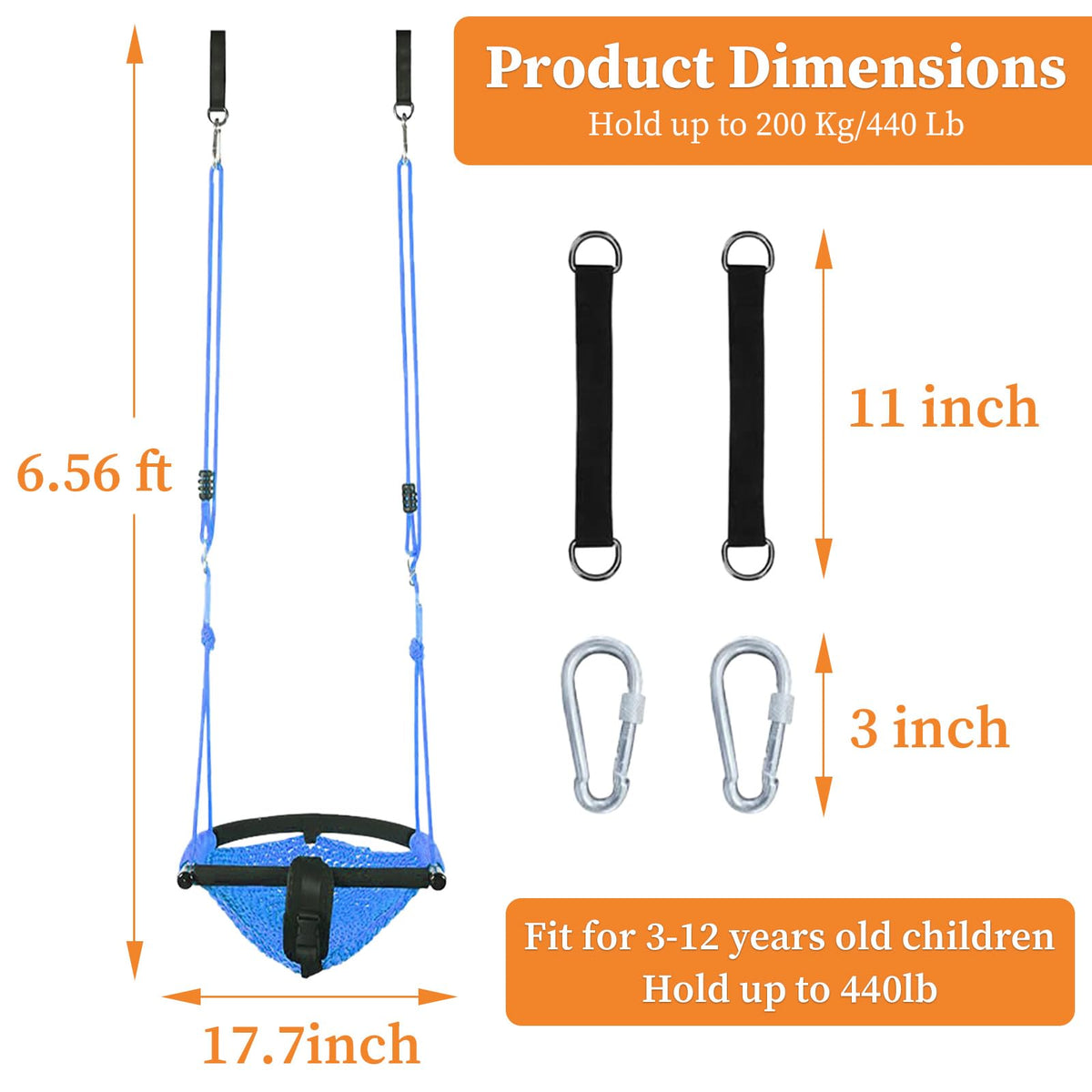 Hi-Na durable polyester rope withstands active play