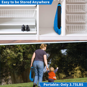Hi-Na Kids Swing supports up to 440 pounds for sturdy play