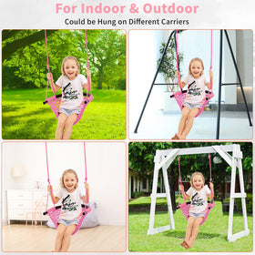 Hi-Na tree swing with high-strength rope for durable play lasting seasons