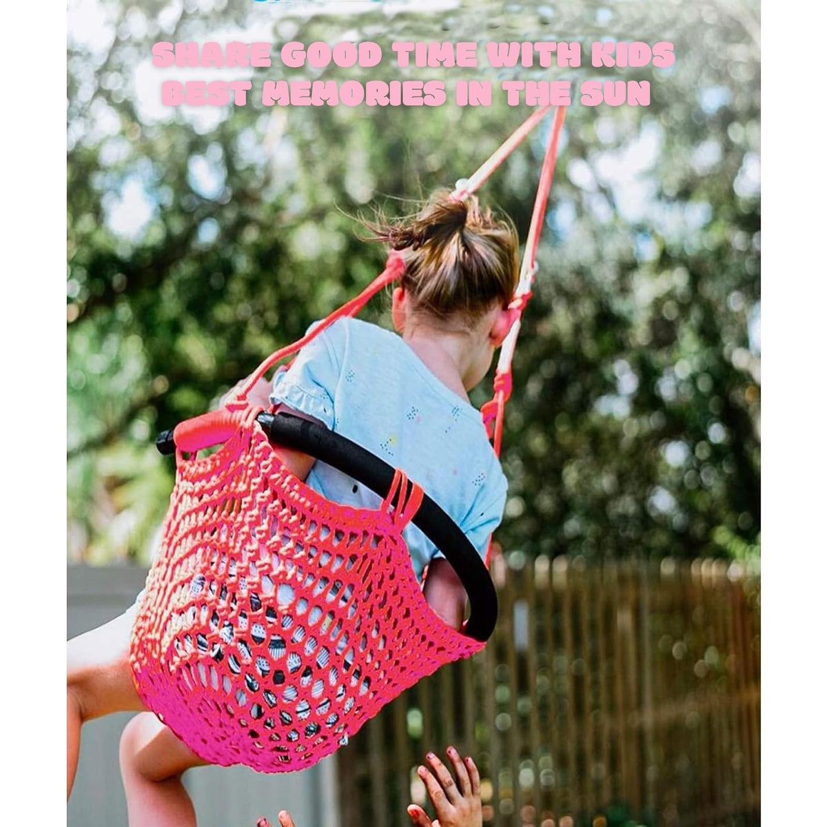 Hi-Na tree swing portable and easy to store for on‑the‑go fun