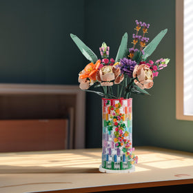 HI-REEKE compatible with building-block bouquets for versatile decorative displays.