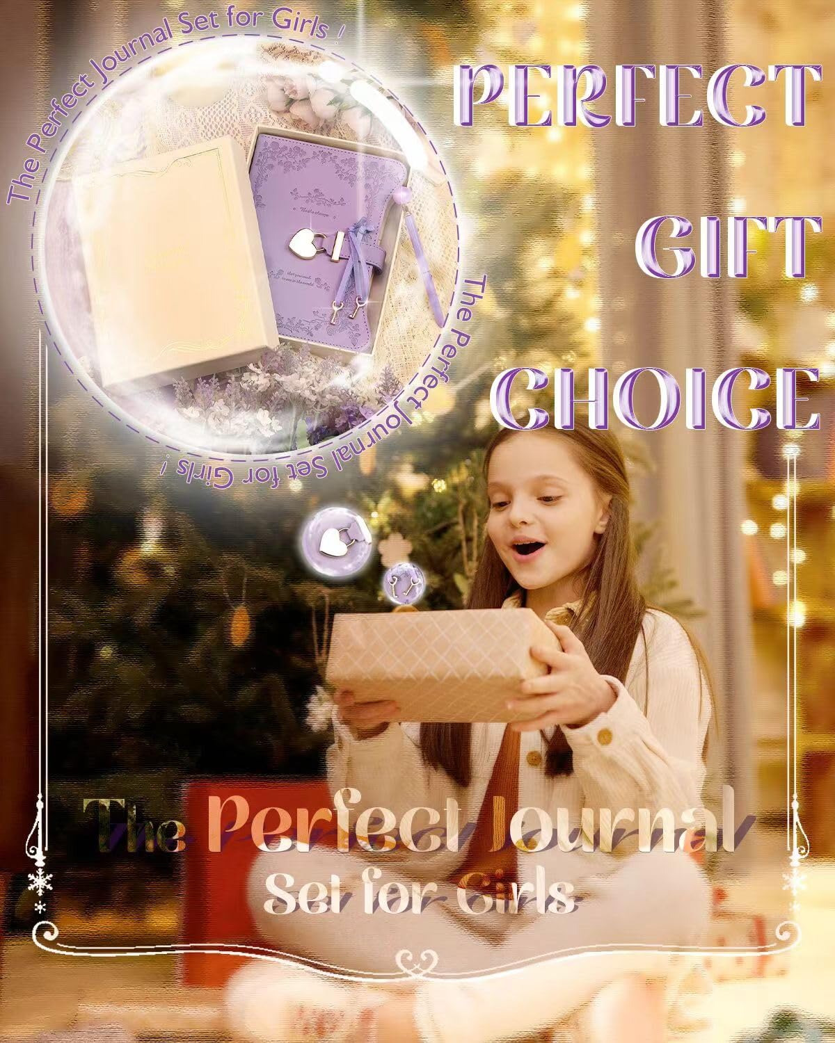 hi!SCI diary gift box presentation makes a ready gift for birthdays or holidays.