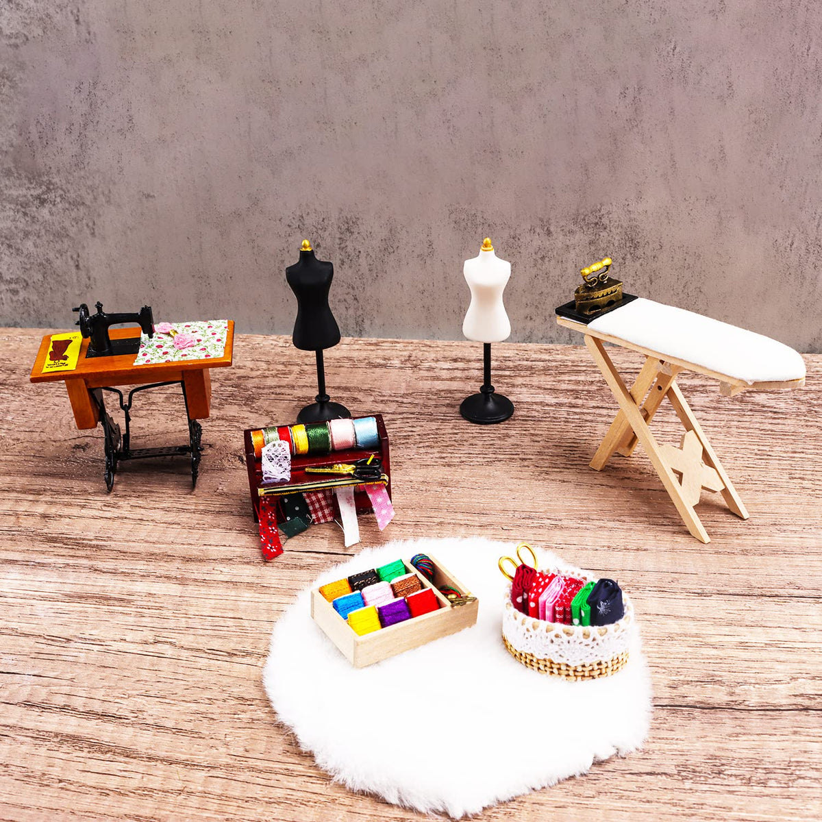 Hiawbon dollhouse garden decor sparks imaginative play.