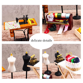 Hiawbon mannequin stands add lifelike poses to small scene displays.