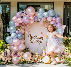HIBAOpati pastel pink party decor ideas for birthdays