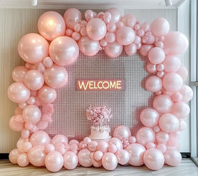 HIBAOpati pearl pink balloon arch kit for vibrant party decor ideas