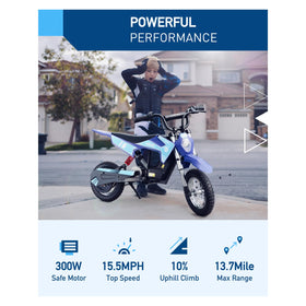 Hiboy DK1 side profile highlighting lightweight frame for kids up to age 10
