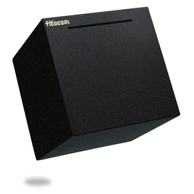 hicocool piggy bank in starry black finish for stylish savings.