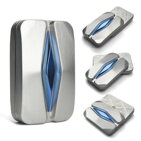 HIDEDC Mountain Fidget Slider front view showing premium alloy and smooth touch for one-handed use