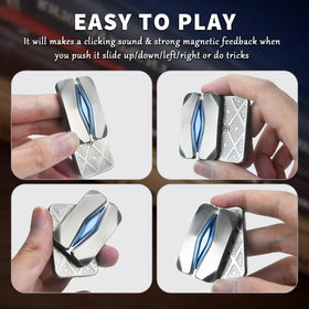 HIDEDC Mountain Fidget Slider portable design fits easily in your pocket