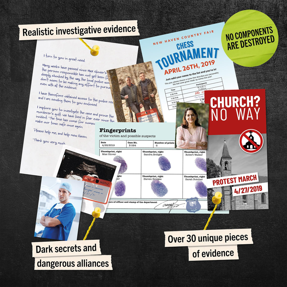 Hidden Games The New Haven Case detective phone interaction enables interactive clue discovery