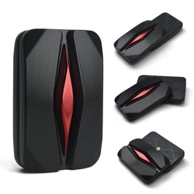 HIDEDC Mountain Fidget Slider top view reveals sleek alloy build for smooth handling.