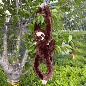 Hideekoog monkey hanging plush, versatile gift for celebrations.