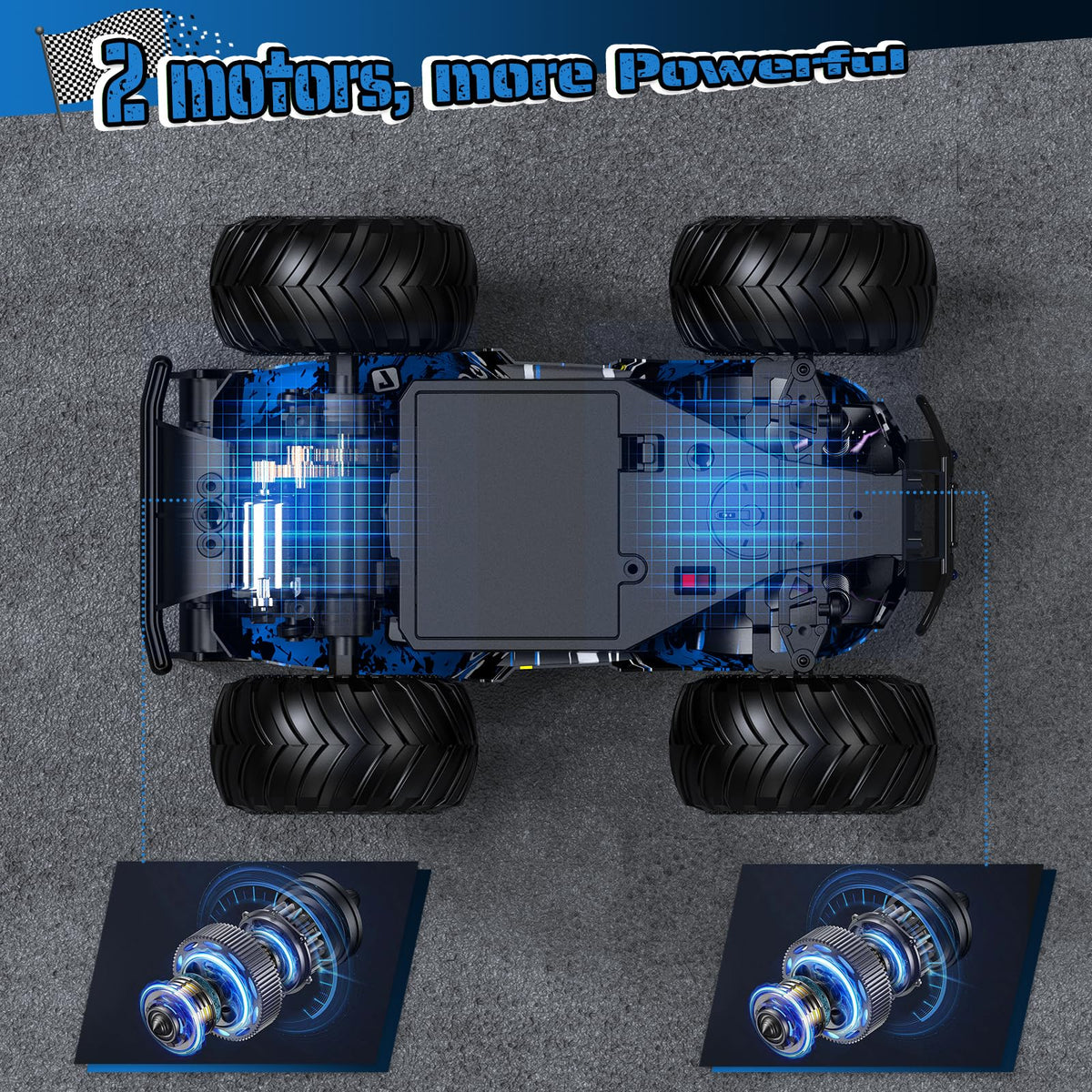 Hielse RC truck 1:20 scale RTR setup for quick fun.