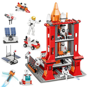 HIEMAO space shuttle kit rocket-builder image for imaginative STEM play
