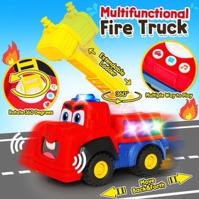 Hieoby fire truck mouth-sync feature makes dialogue feel alive during role play.