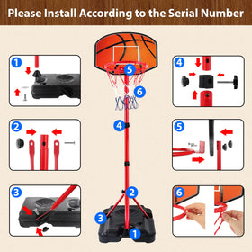 Hieoby indoor mini hoop supports hand-eye coordination through beginners' basketball practice.