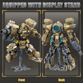 HIGH GODO Artillery Mech display stand enhances shelf presence
