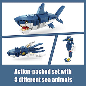 HIGH GODO Creator 3 in 1 Tiger figure for bold, modular play.