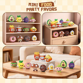 HIGH GODO desk decor with cute food sets adding festive vibes.