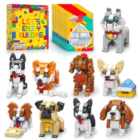 High GODO dog building set features nine styles for creative play and party fun