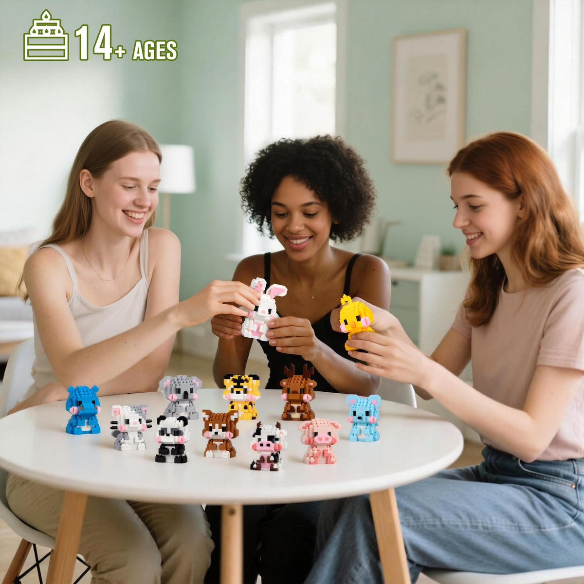 HIGH GODO hippo building set offers a fun, compact prize for teens and adults.